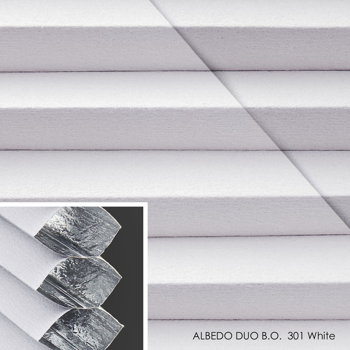 Жалюзі плісе Albedo Duo B.O.