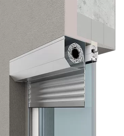 Монтаж ролокасети: в проєм